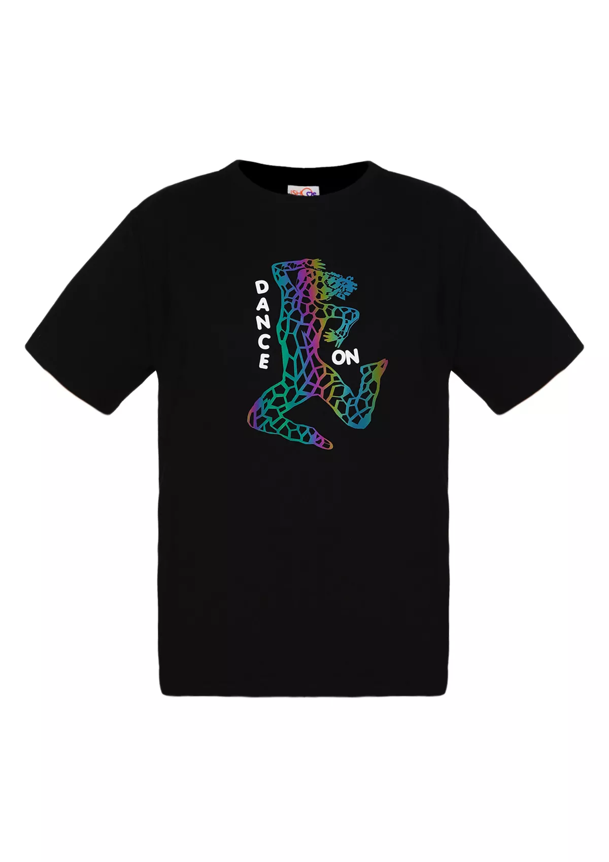 Premium B&W Holographic Print T-Shirt - Image 4
