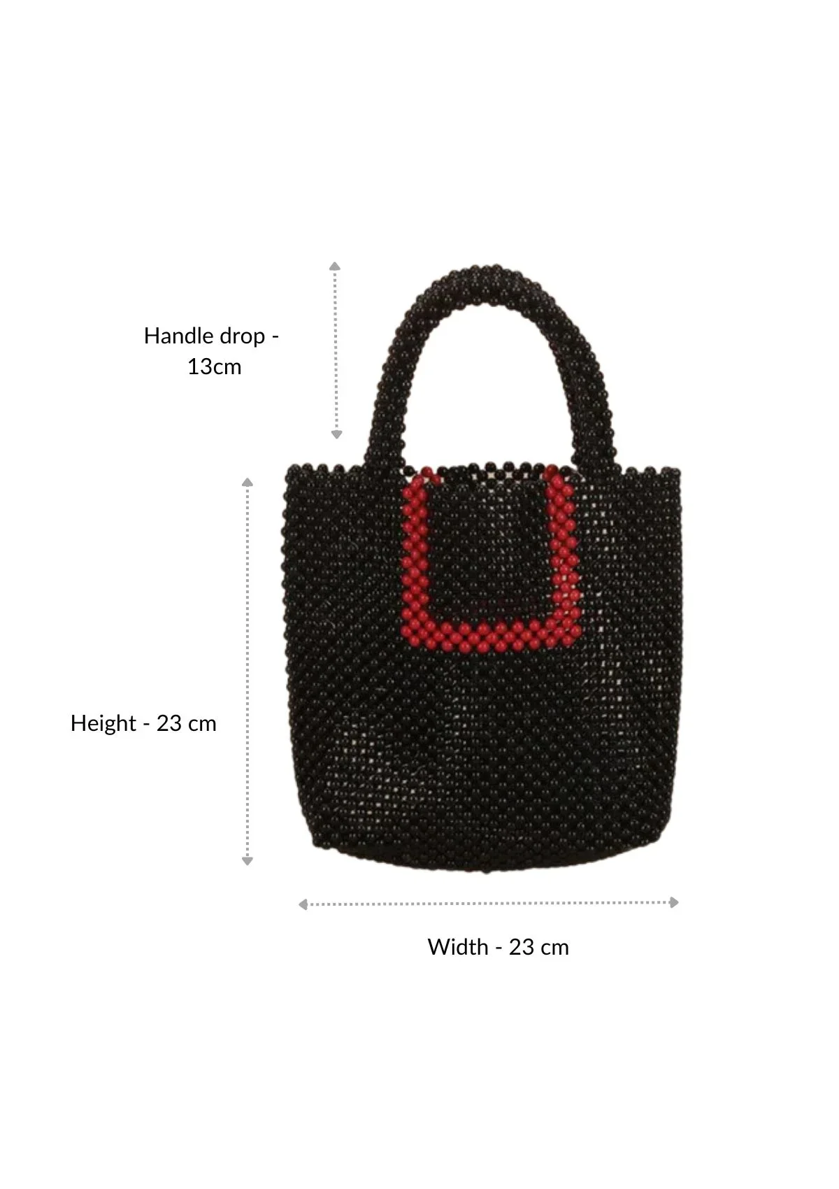 Beaded Mini Bag - Image 3