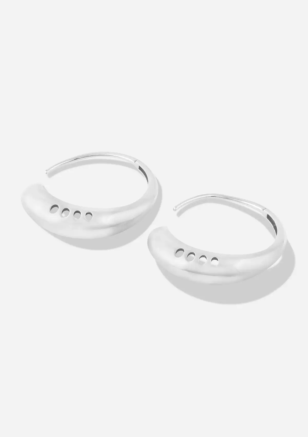 Silver Circular Earring - Image 4