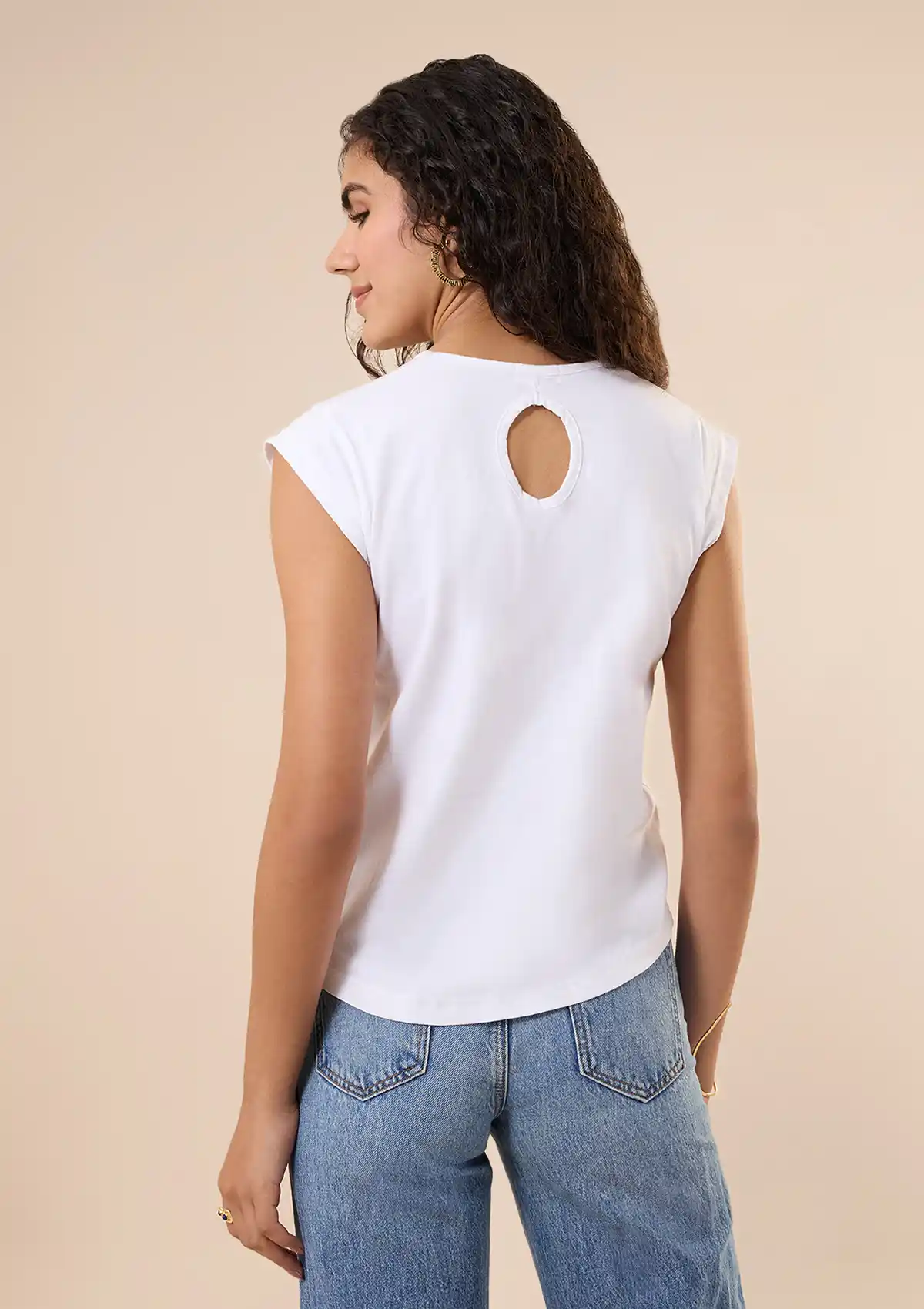 Premium Cotton Happy Me T-Shirt - Image 3