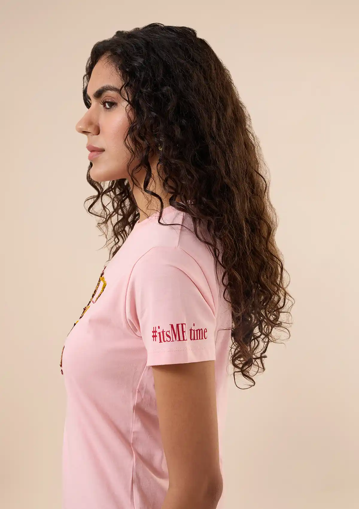Reversible Sequin T-shirt (Pink) - Image 5