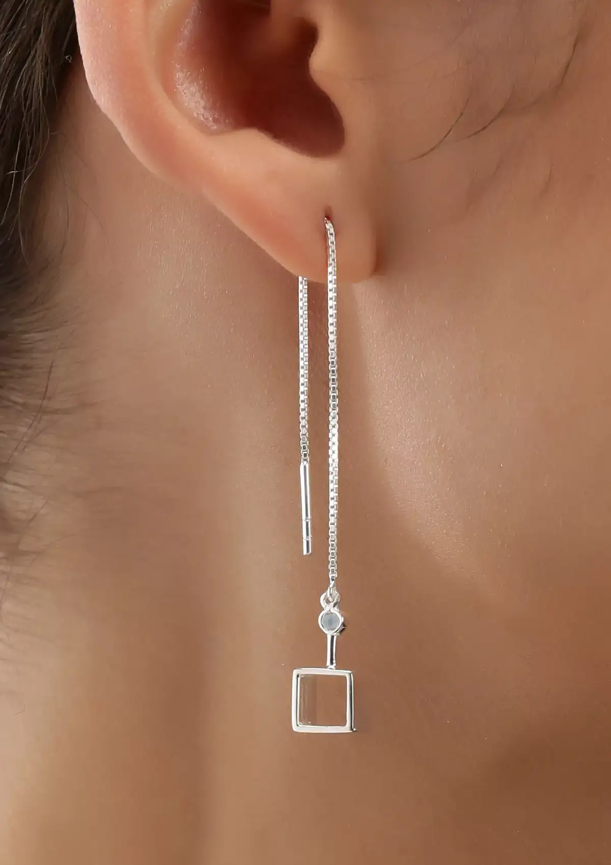 Rubik Threader Earring - Image 3