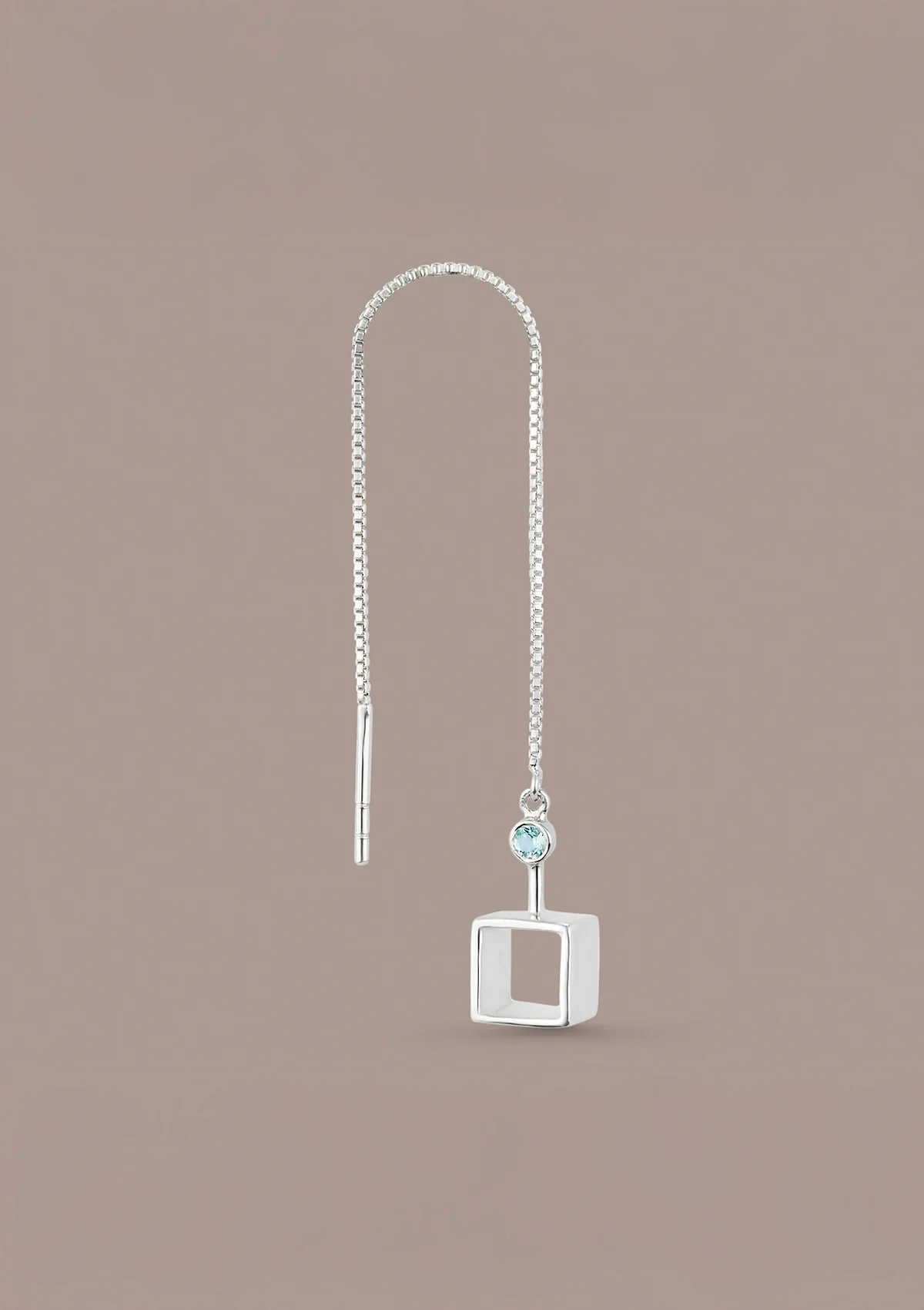 Rubik Threader Earring - Image 4