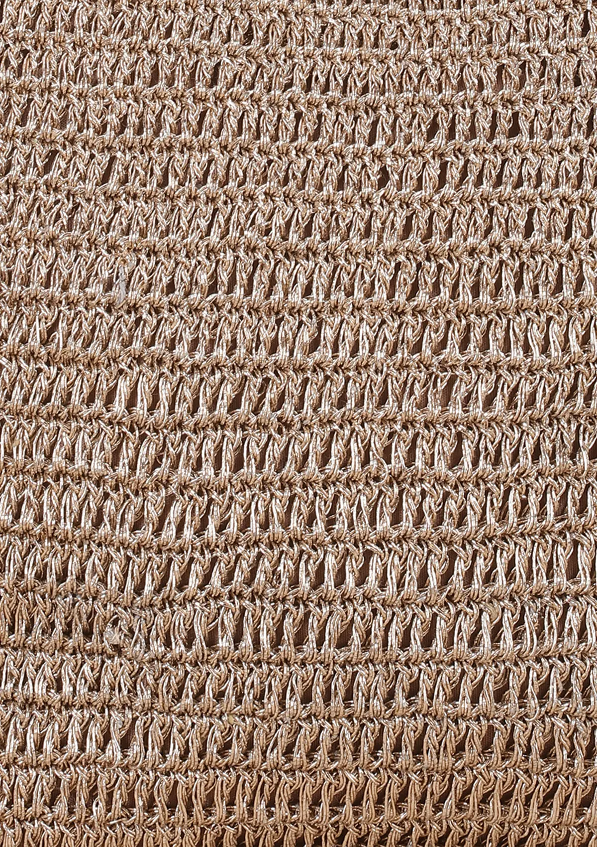 Shimmering Crochet Metalic Party Bag - Image 4